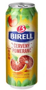 Birell Červený pomeranč, plech 0,5l