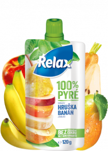 Relax Pyré 100% HRUŠKA-BANAN 12*120