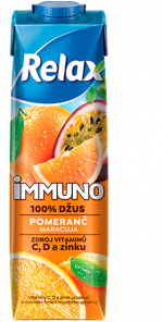 Relax Immuno 100% POMERANČ 1L