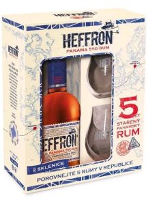 Rum Heffron Dárk.Balení 38%  0,5L