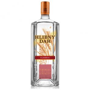 Vodka Hlibny Dar 40% 1L