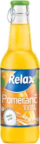 Relax 100% Pomeranč Víčko 0,25l SKL