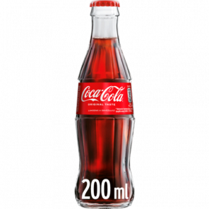 COCA COLA ZERO 0,2L SKLO