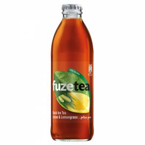 FUZE TEA CITRON TRÁVA 24*0,25L SKLO