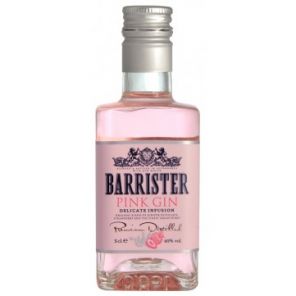 Mini Gin Barrister Pink 40% 0,05L