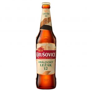 Krušovice Královský Ležák 12, Pivo ležák světlý, 0,5l