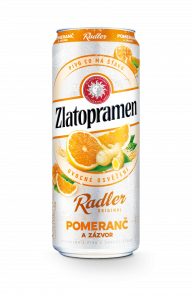 Zlatopramen radler pomeranč a zázvor 0,5l