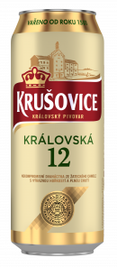 Krušovice 12 plech 0,5l