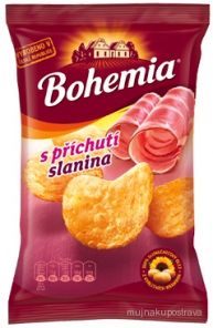 CHIPS Bohemia 77g slanina