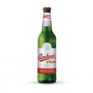 Budvar Výčepní světlé výčepní pivo lahev 0,5l