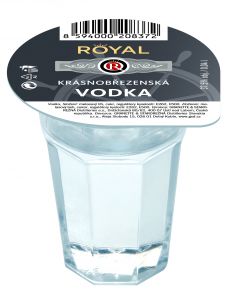 Royal vodka 37,5% 0,04L - PANÁK