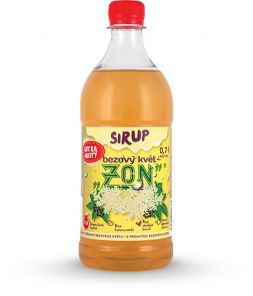 ZON Bezový květ Sirup Extra 0,7l