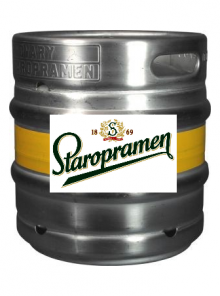 Staropramen světlé výčepní, sud 30l