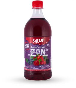 ZON Lesní směs Sirup Extra 0,7l