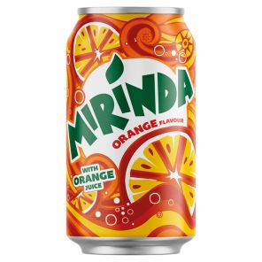 Mirinda Orange, plechovka 0,33l