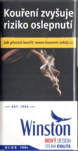 Cigarety Winston 100´Balanced Blue