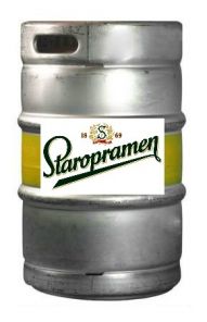 Staropramen světlé výčepní, sud 50l