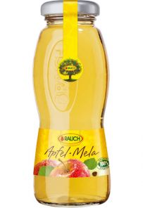 Rauch jablko 100% 0.2l sklo