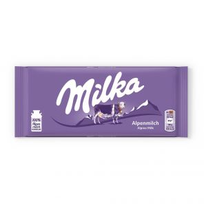 Milka mléčná čokoláda 100g