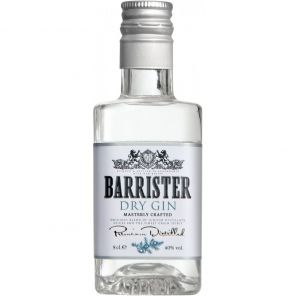 Mini Gin Barrister Dry 40% 0,05L
