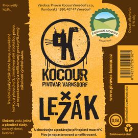Kocour Ležák Světlý 12%  50l