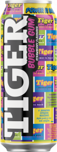 Tiger BUBBLE GUM 12*0,5L PLECH
