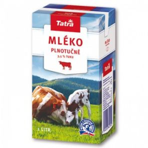 Mléko Plnotučný   1L