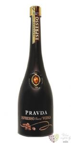 Vodka PRAVDA ESPRESSO 0,7L 37,5%
